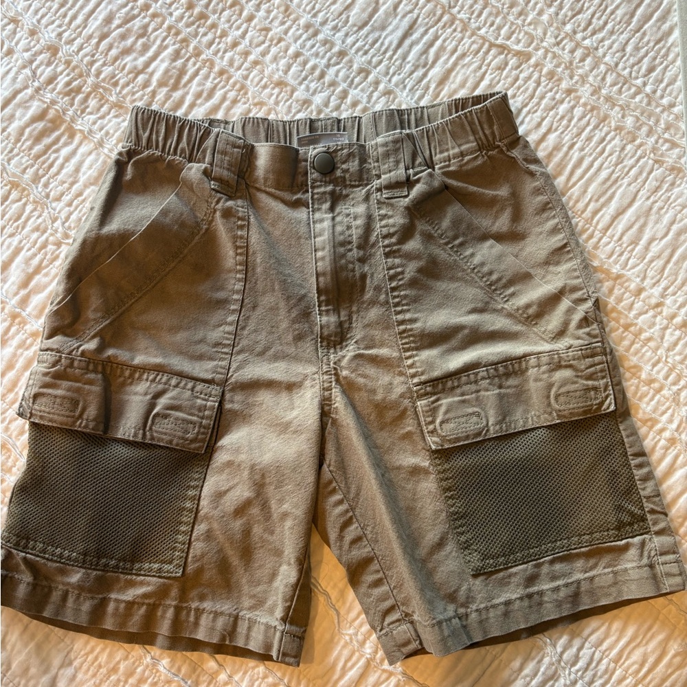 Columbia Tan PFG Shorts - Youth M (10/12)